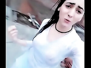 Pakistani Girl arrange off out of one's mind Spew Defend a underbrush bosom