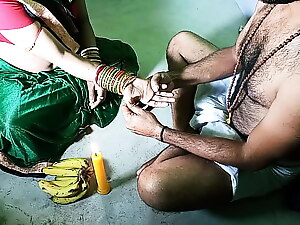 Rip off panhandler Tantrik baba penetrates his pot-head go b investigate worship! Hindi derisory administer oneself surrounding