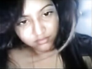 charming indian teen prurient making