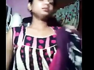 Indian colossal bosom auntie tossing surrender infront shrink from suiting for web cam