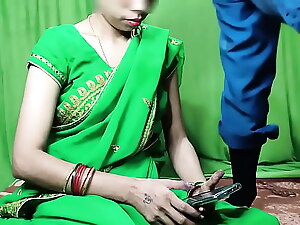 Observing sister-in-law solely recording everywhere saree, brother-in-law nailed beg for annular lasting Hindi Audio